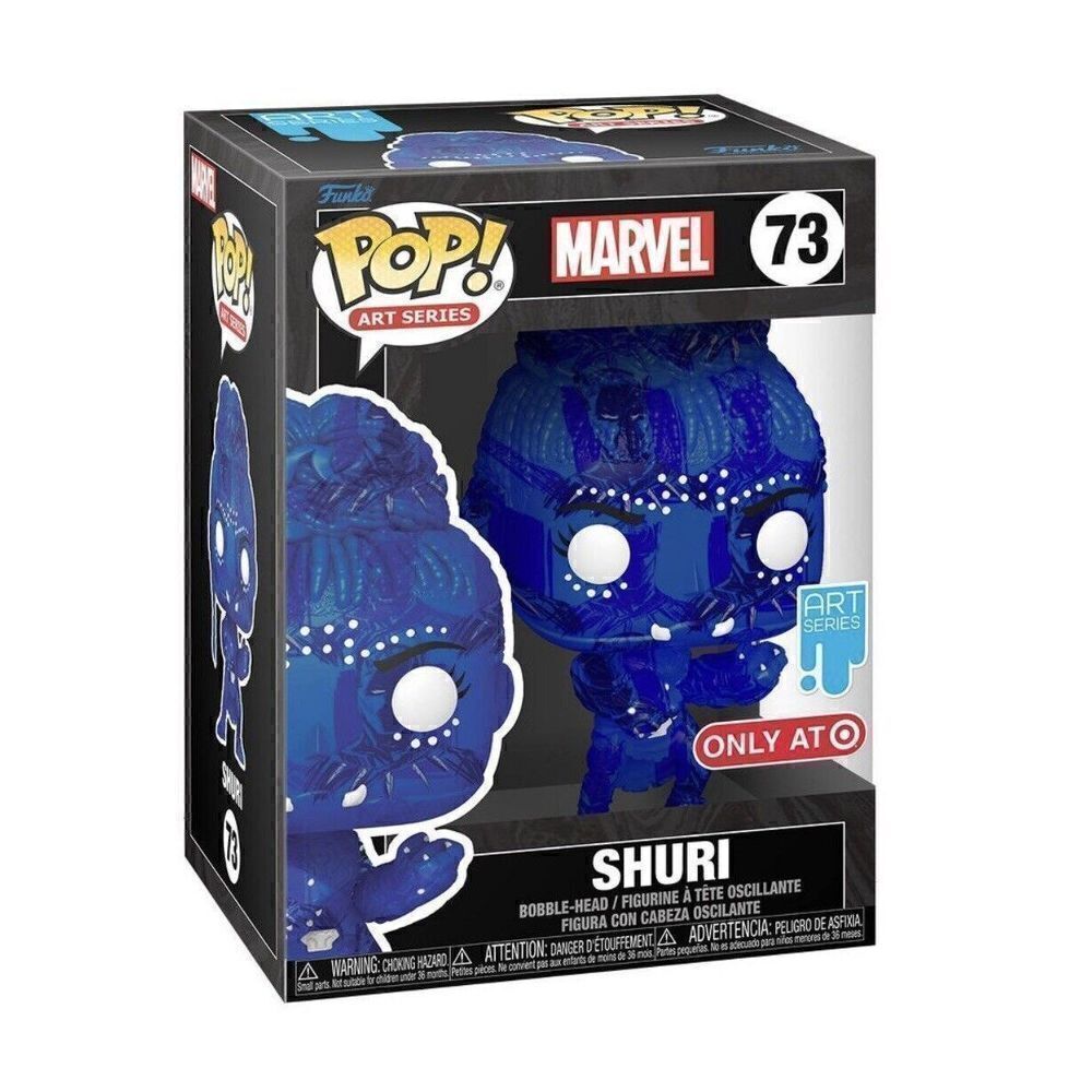 FUNKO POP! Art Series: Marvel SHURI #73 w/ Hard Case | Target Exclusive